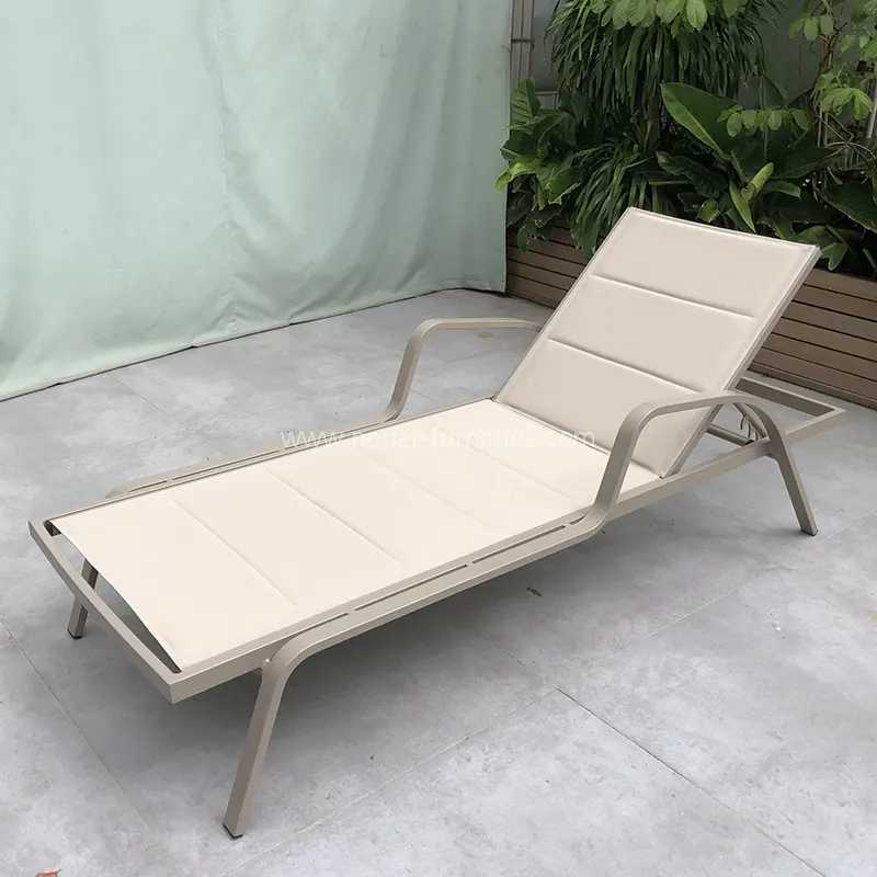 Durevole alluminio tessilene Sun LOUNGER
