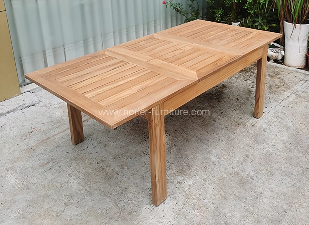 Customized Outdoor Extension Dining Table