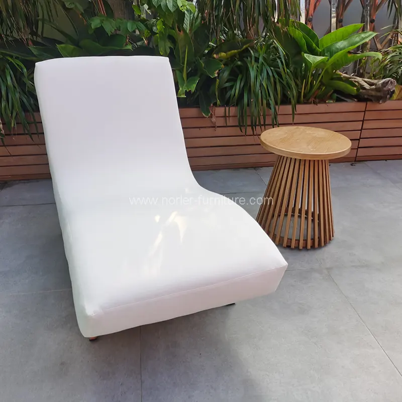 Telaio in alluminio esterno in tessuto imbottito da sole Telaio in alluminio esterno in tessuto imbottito da sole