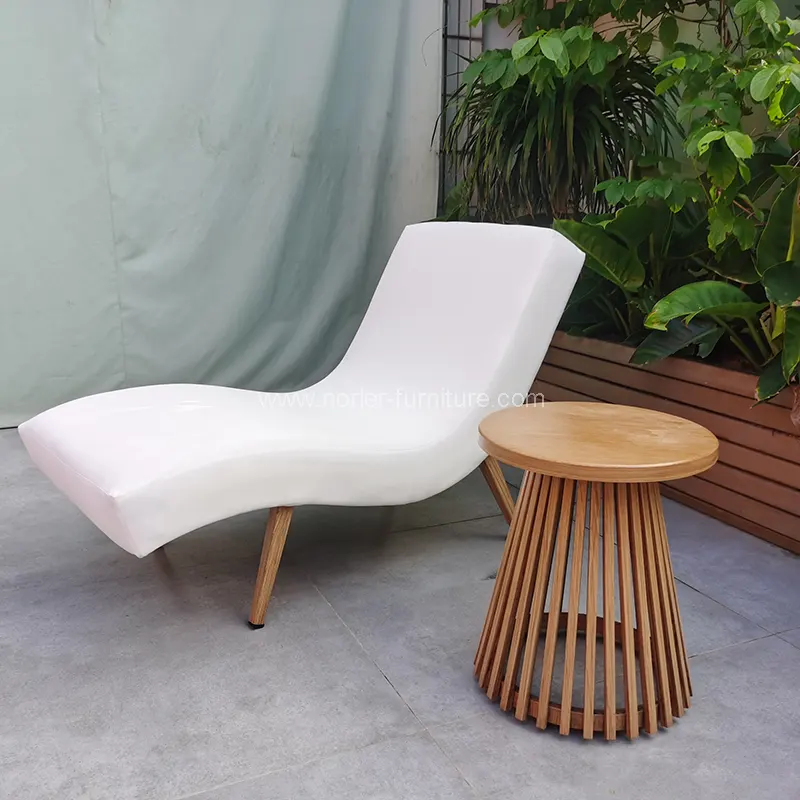 Telaio in alluminio esterno in tessuto imbottito da sole