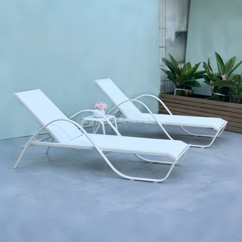 Telaio in alluminio bianco tessilene mesh sole